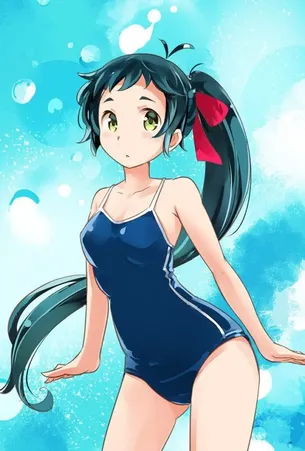 スク水でしこれる二次画像ください！