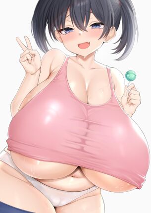 【二次エロ】爆乳女子のボリューム感ある画像まとめ