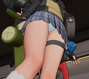 【画像】『ドルフロ2』というクオリティ高いパンツがどアップで見れるソシャゲ