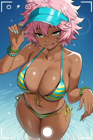 【褐色肌】二次褐色美少女が集まるスレ　その13【二次画像】
