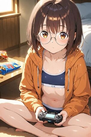 【AIイラスト】眼鏡をかけた女の子のAI画像まとめ【アニメ調】 Part 2 [AI Generated]