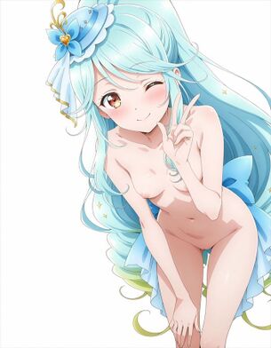 [名探偵プリキュア][エロ画像]キュアエクレールが全裸でピースしてくれたよ♪