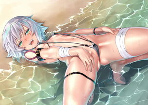 【二次】白髪、銀髪の女の子のエロ画像 Part９０
