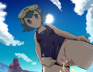 【尿コレ】ポケモンシリーズの女キャラが野ションベンしてるエロ画像【第５弾】
