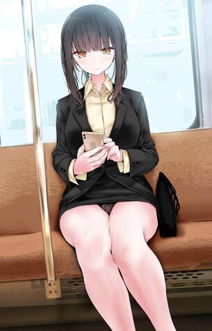 【同僚に欲しい】ビジネススーツ姿な女子の二次エロ画像