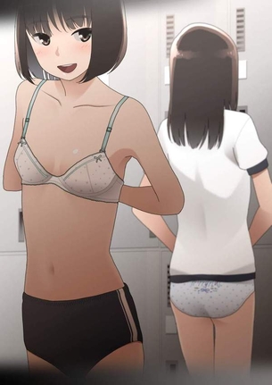 【おっぱい公開まであと少し】ブラジャーのホックを外してる女子の二次エロ画像
