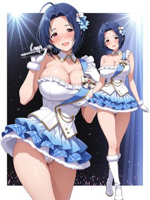 『AIエロ画像』【アイドルマスター】三浦あずささんのAIエロ画像を大量作成 その1