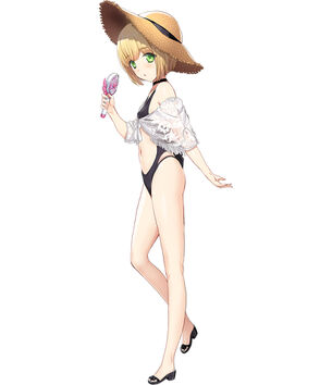 【画像】アリスソフトの有名原画課「おにぎりくん」、エッチな水着少女をお描きになる