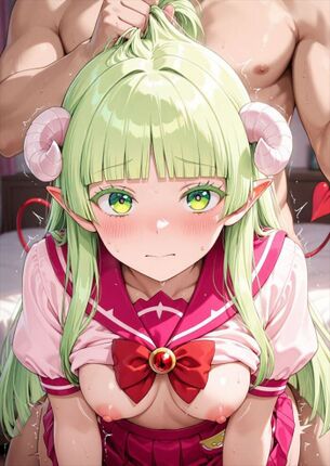 [魔入りました!入間くん][エロ画像]ウァラク・クララを後ろから可愛がったよ♪