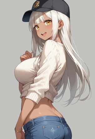 【AIイラスト】褐色肌・日焼けした女の子のAI画像まとめ【アニメ調】 Part 2 [AI Generated]