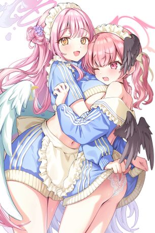 【二次元】パンチラ・モロパンしている美少女達のエロ画像 Part.23 50枚