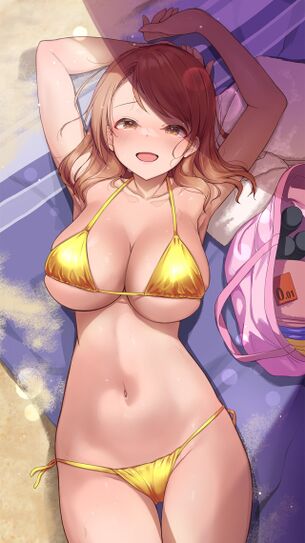 【二次】金ビキニ女さん、存在感がレベチすぎる