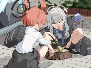 ブルーアーカイブのエロ画像をアップ！