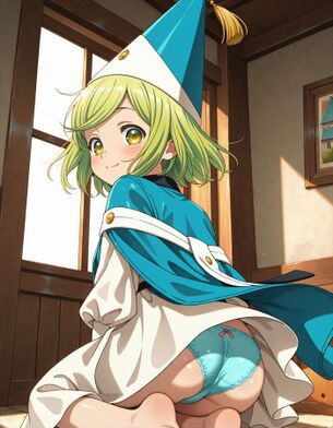[とんがり帽子のアトリエ][エロ画像]ココのエッチなパンツでシコったよ～♪