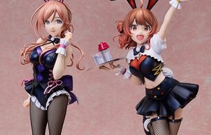 『学園アイドルマスター』花海佑芽と姫崎莉波のえっちなバニー姿のエロフィギュア！