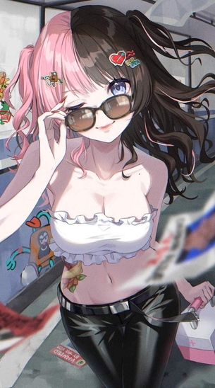 【欧米みある】恥骨辺りにタトゥー入れてる女子の二次エロ画像