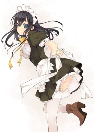 スマホの壁紙に使えそうなメイドの画像