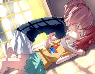 【画像】女子同士の舌出しベロチュー百合レズセックスが最高にエロいｗｗｗｗｗｗｗｗｗｗｗｗ