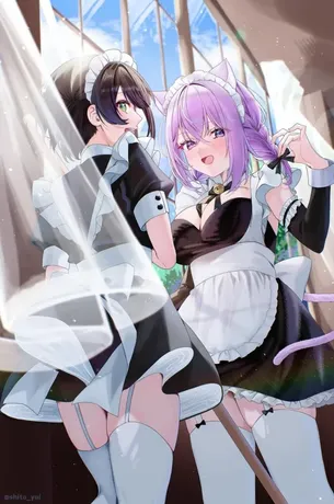 メイドのエロ＆萌え画像まとめ！