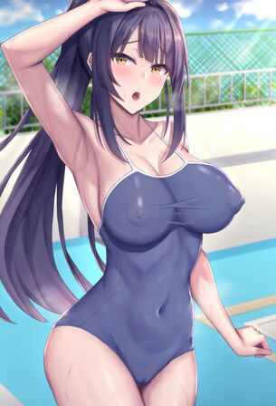 【スク水】あの日、もっと見ておけばよかったスク水画像がこちら…　その10【二次画像】