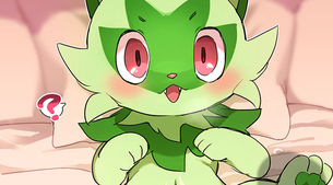 [ポケモンSV(第9世代)] ニャオハの二次エロ画像＆エロイラスト 90枚まとめ [ポケモンスカーレット・バイオレット]