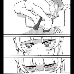 【エロ漫画】 足フェチ男のネットリ視姦！！ 幼馴染の妹のような後輩女子の足に夢中になりすぎて・・・