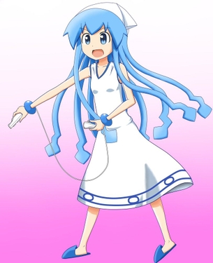 イカちゃんのオナニー姿を想像するだけでめっちゃ抜けるエロ画像【侵略！イカ娘】