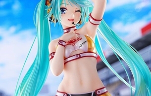 初音ミク『レーシングミク 2010Ver. 』矢吹先生デザインのえっちな姿のエロフィギュア！