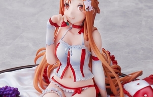 『ソードアート・オンライン』アスナのえっちな下着姿のようなネグリジェのエロフィギュア！