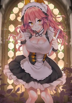 【２次】ご奉仕されたいメイド美少女のエロ画像その２７