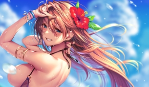 【２次】横乳がぷにぷにしてる女の子のエロ画像その６１