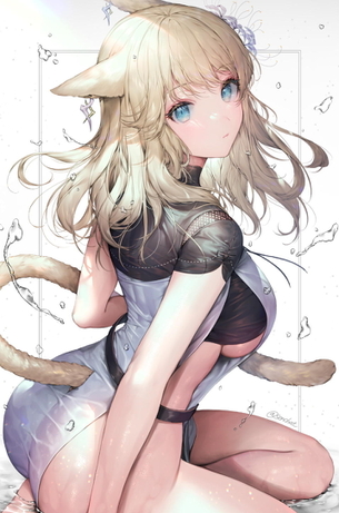 【画像あり】ミコッテが闇風俗で本番解禁www(ファイナルファンタジー)