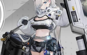 『アークナイツ』ムッチムチのおっぱいとえっち太ももが強調されたエロ新キャラ「オーロラ」
