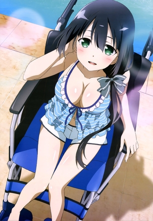 【画像あり】ゆゆゆの東郷美森というおっぱいが大きすぎる愛国JCｗｗｗ