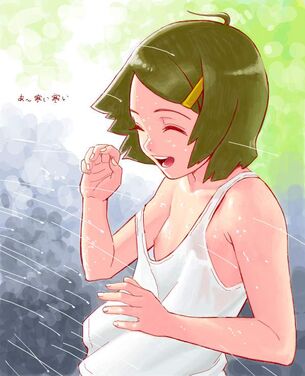 胸チラの二次エロ画像で抜きたい！