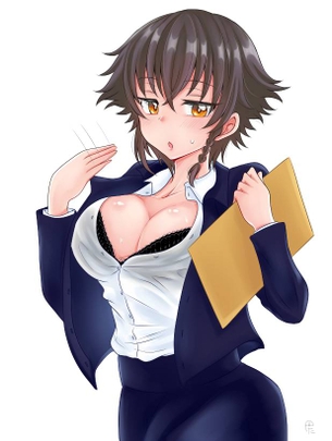 【エロ画像】ペパロニとエッチする妄想をしたときにありがちな展開！(ガールズ&パンツァー)