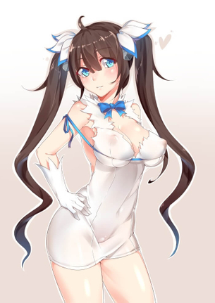 ヘスティアのセクシーで抜ける二次エロ画像集【ダンジョンに出会いを求めるのは間違っているだろうか】