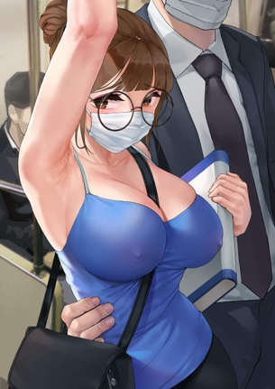 【夏の楽しみ】つり革に捕まってる女子の腋を愛でるの二次エロ画像