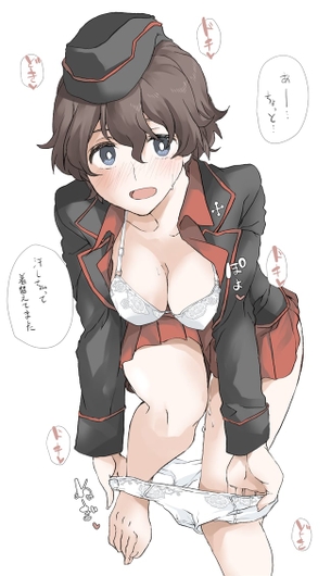 ガールズ＆パンツァー【赤星小梅】のエロ画像