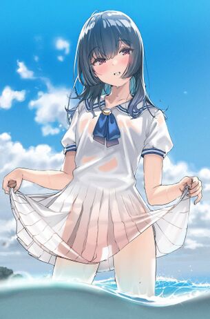 たくし上げのドエロい画像