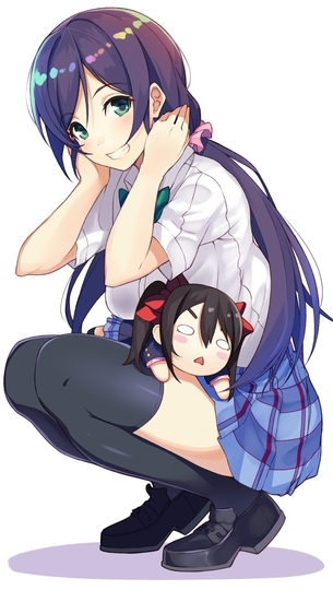 【２次】ニーソックスを着けた女の子のエロ画像その３０