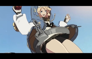 『ギルティギア ストライヴ』エロい男の娘「ブリジット」参戦！えっちなスパッツのお尻が丸見え