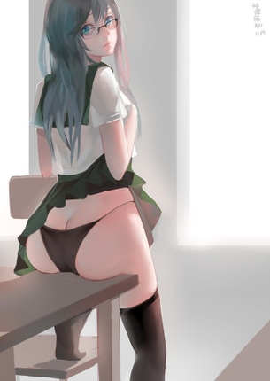 【11月28日はいいニーハイの日】女の子のニーハイ画像 50枚