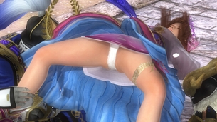 DOA5LR 戦国無双コラボコスのパンツ紹介（かすみ、あやね編）
