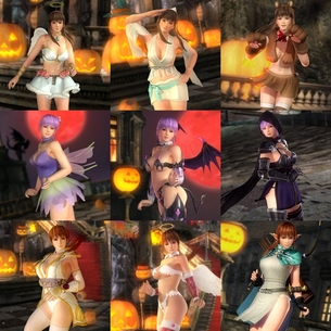 【2013～2015】DOA5歴代ハロウィンコスチューム画像まとめ