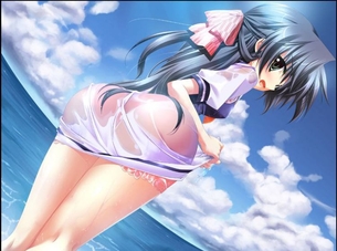 濡れ透けの二次エロ画像まとめ