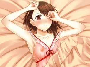 濡れ透けの二次エロ画像を愛でる。