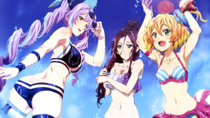 【マクロスΔ】 水着のフレイア＆美雲、そしてミラージュ! PC / PSVita用壁紙 【画像・壁紙】 （10）