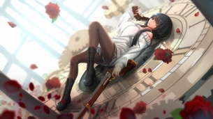 【二次・ZIP】虹の美少女が銃を持ってる画像をください！！