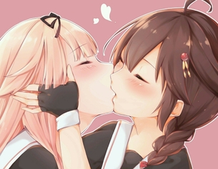 【二次・ZIP】女の子同士でいちゃいちゃしてる裏山けしからん画像